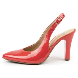 Ara Faith Coral Patent Leather Slingback Pump (Women's)