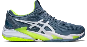 Asics Men's COURT FF 3 Tennis Shoes in Steel Blue/White