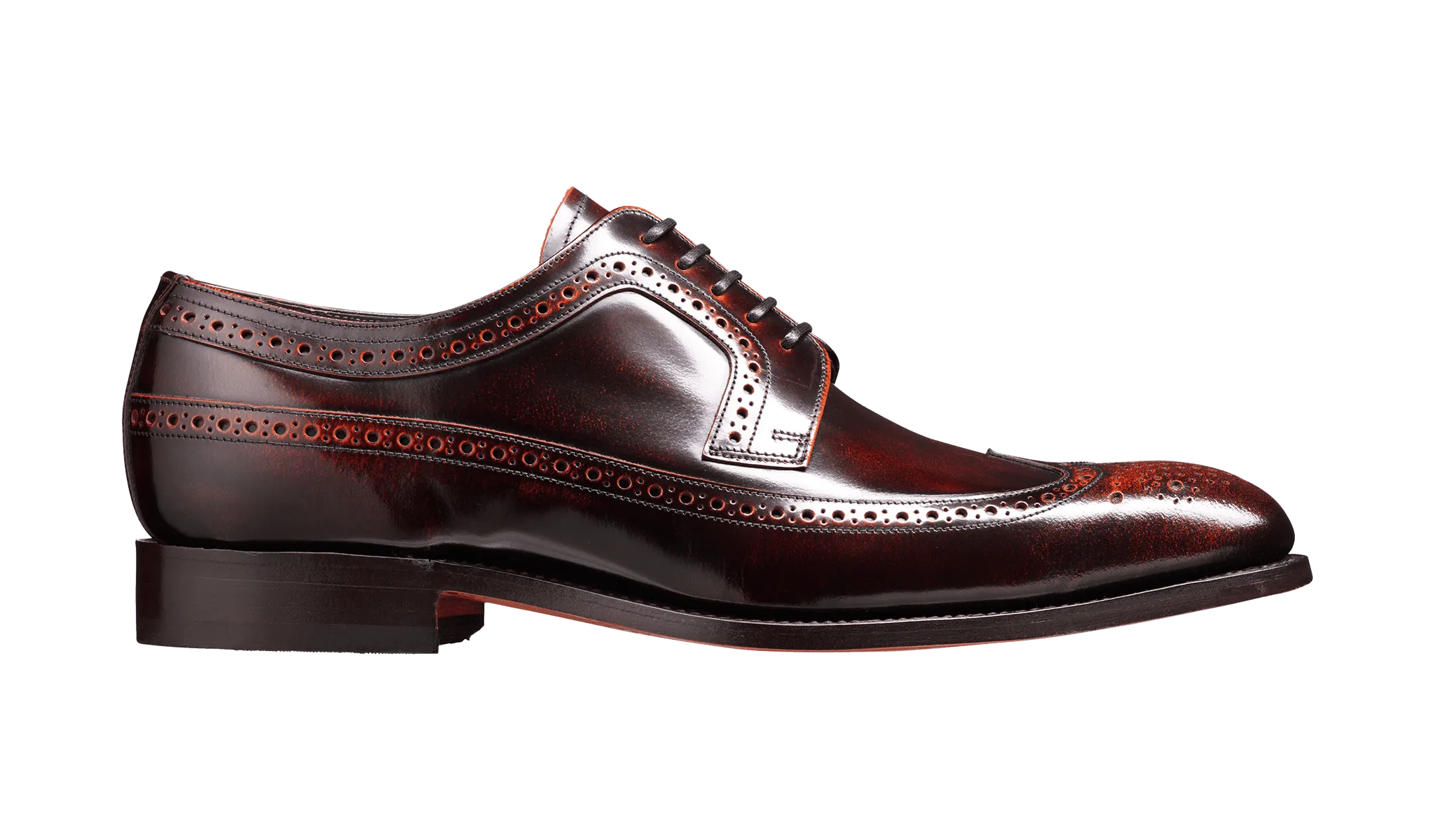 Barker Woodbridge - Brandy Hi-Shine, Brogue, Derby