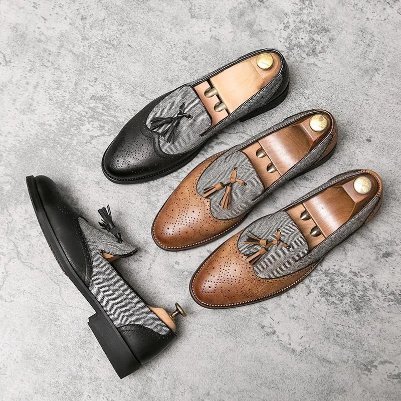 British dress shoes men's wedding party dress shoes