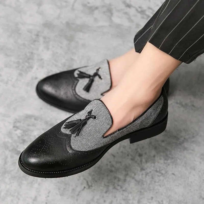 British dress shoes men's wedding party dress shoes