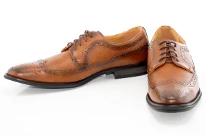 Brown Derby Wingtip Lace-Up