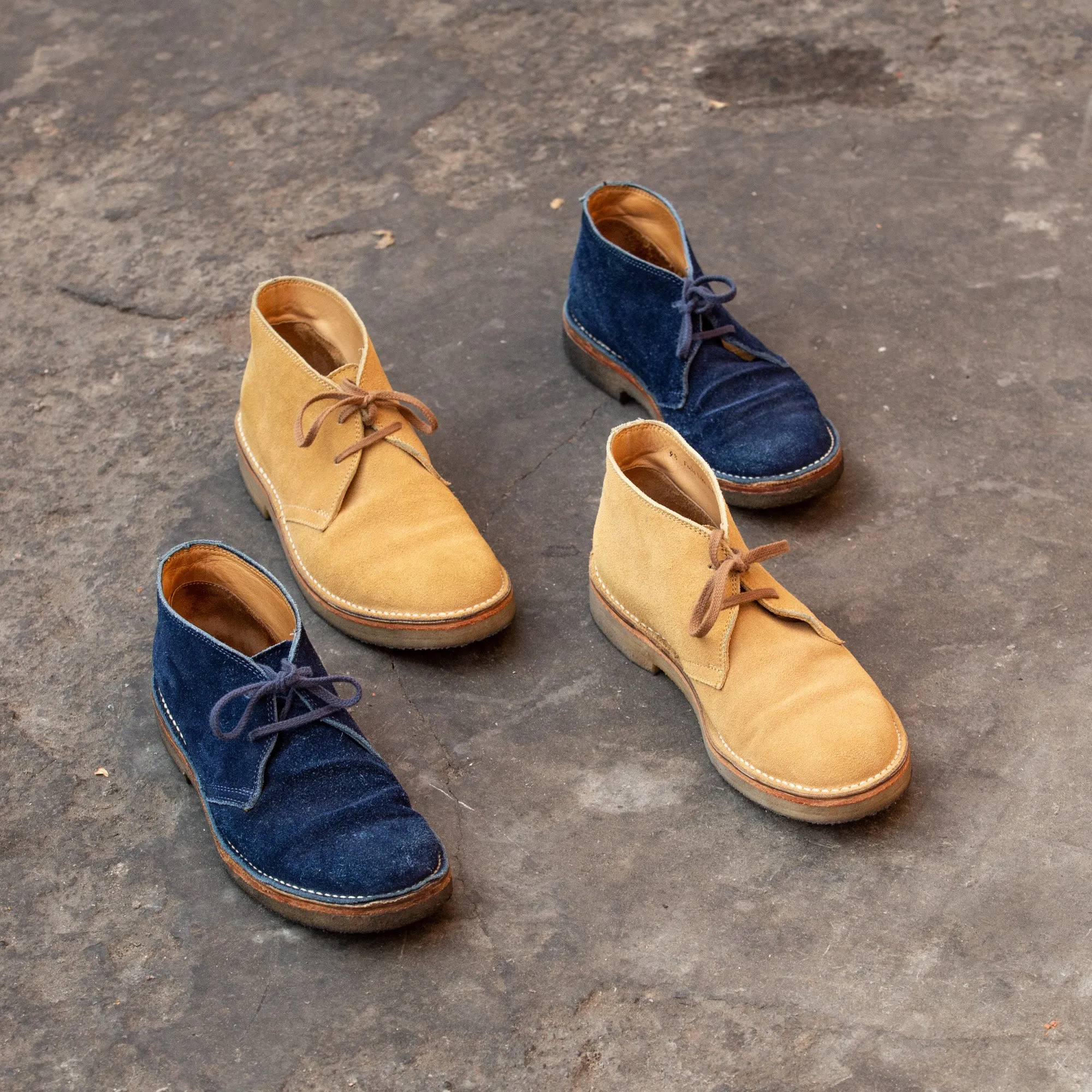 Desert Boots - Navy