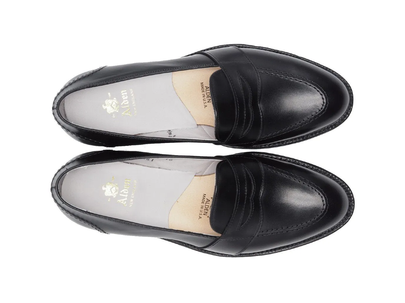 Full Strap Slip-On Black Calf