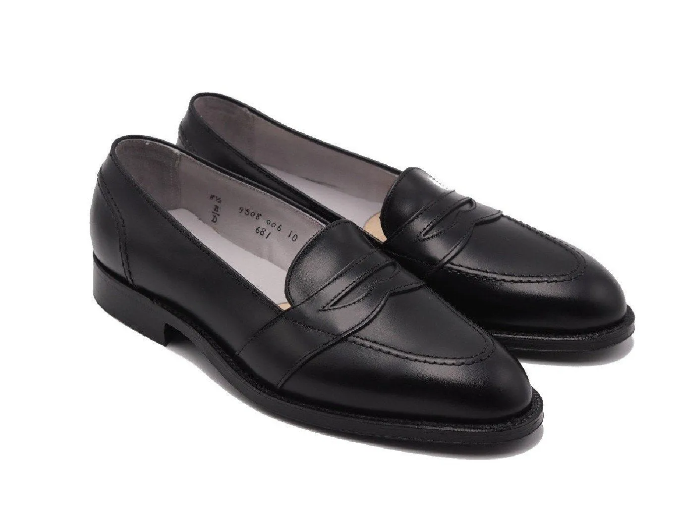 Full Strap Slip-On Black Calf