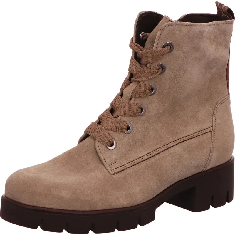 Gabor Women's 34.711.12 Tie Boot - Desert