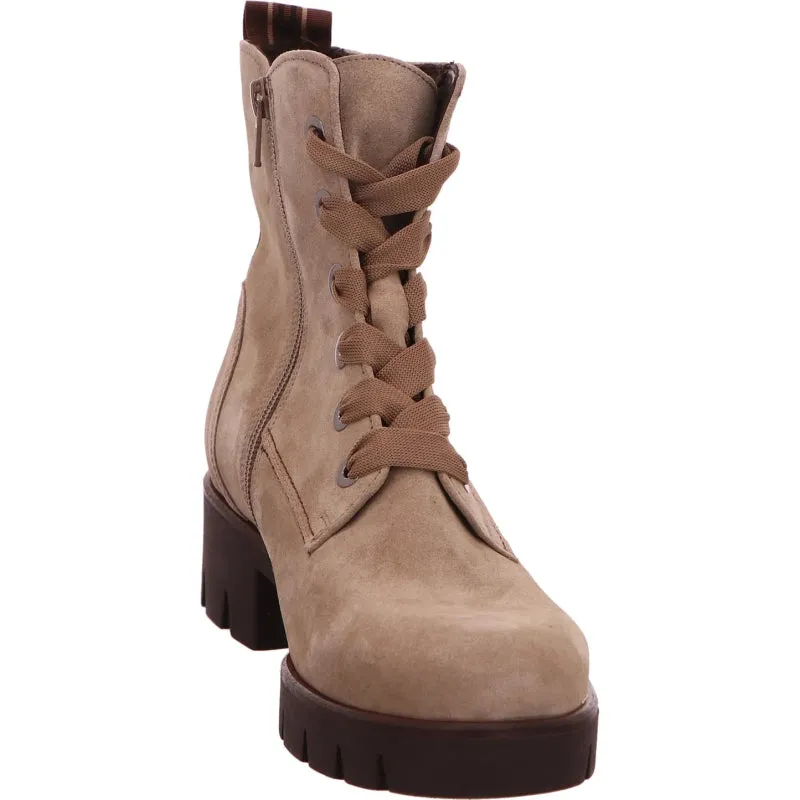 Gabor Women's 34.711.12 Tie Boot - Desert