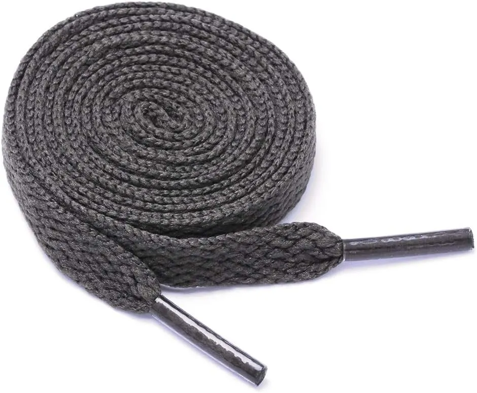 Handshop Flat Shoelaces 5/16" - 20 Colors in 36"-72" Shoe Laces For Sneakers