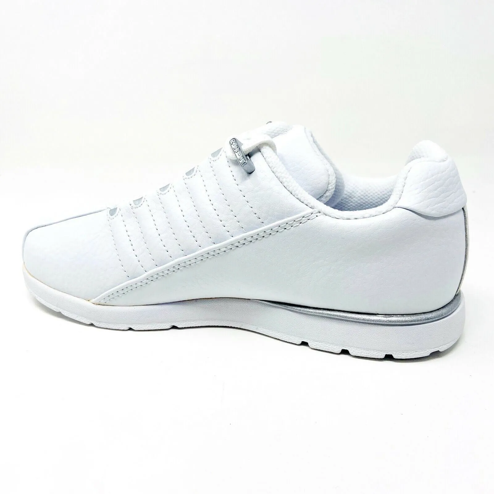K-Swiss Denrock White Platinum Child Kids Casual Shoes 51281147