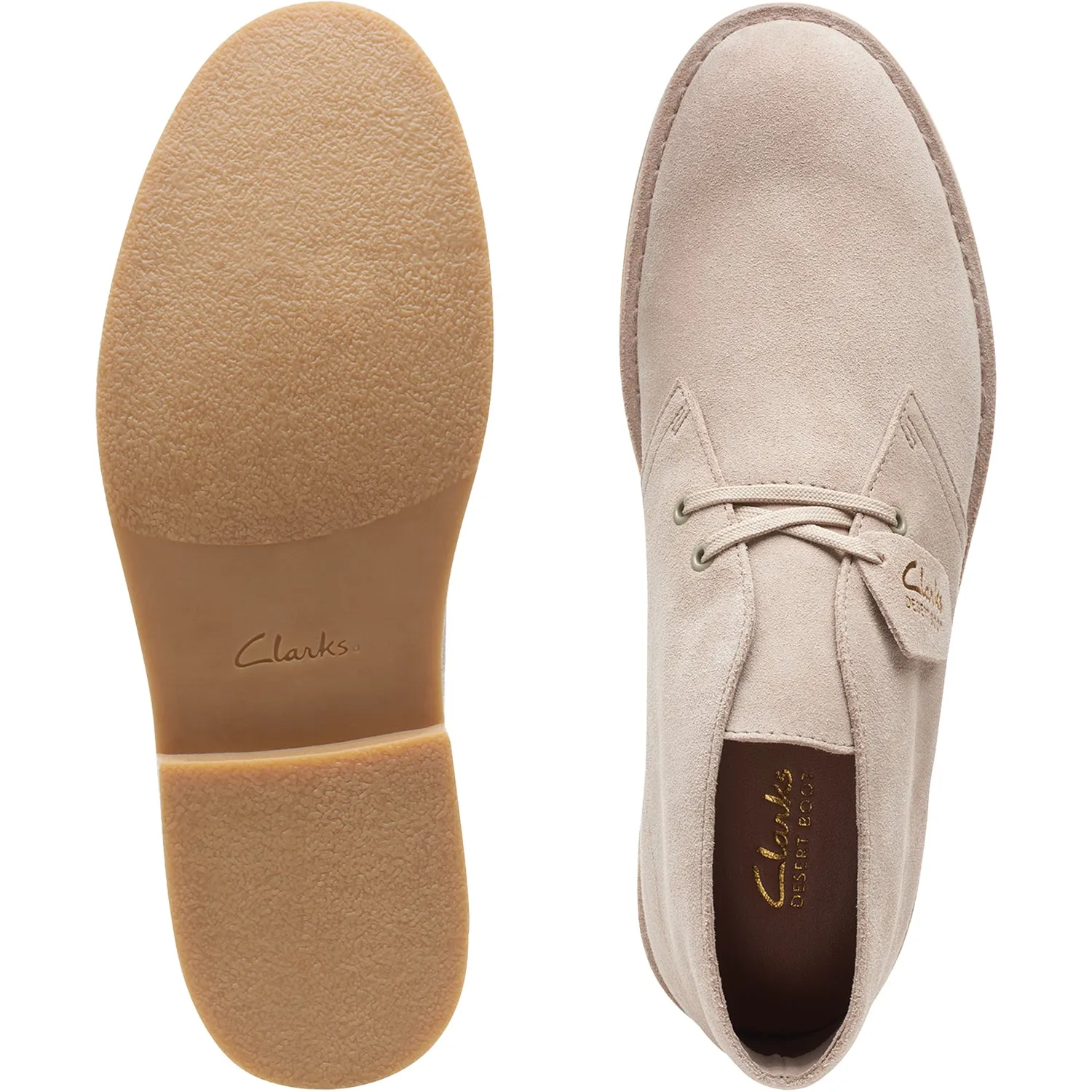 Men's Clarks Desert Book Evo Sand Suede
