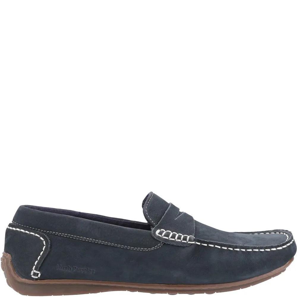 Navy Roscoe Slip-On Loafers