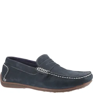 Navy Roscoe Slip-On Loafers