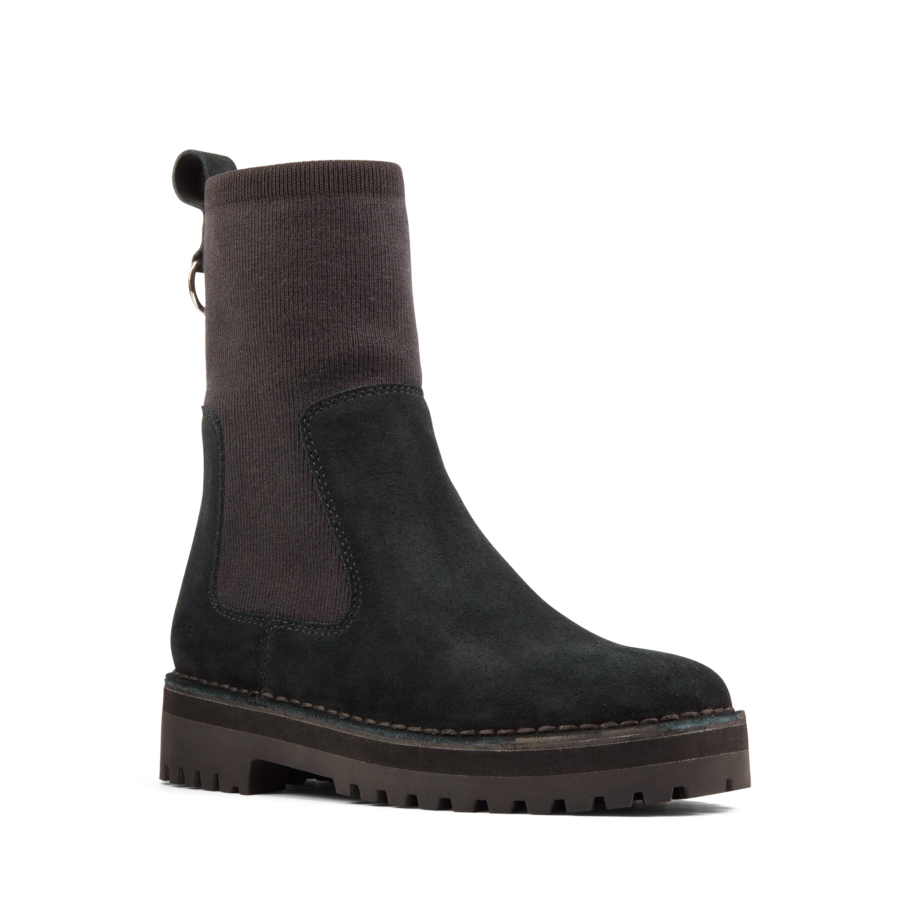 New Women's Clarks Rock Knit Black Sde Made In Vietnam (Limited Edition)