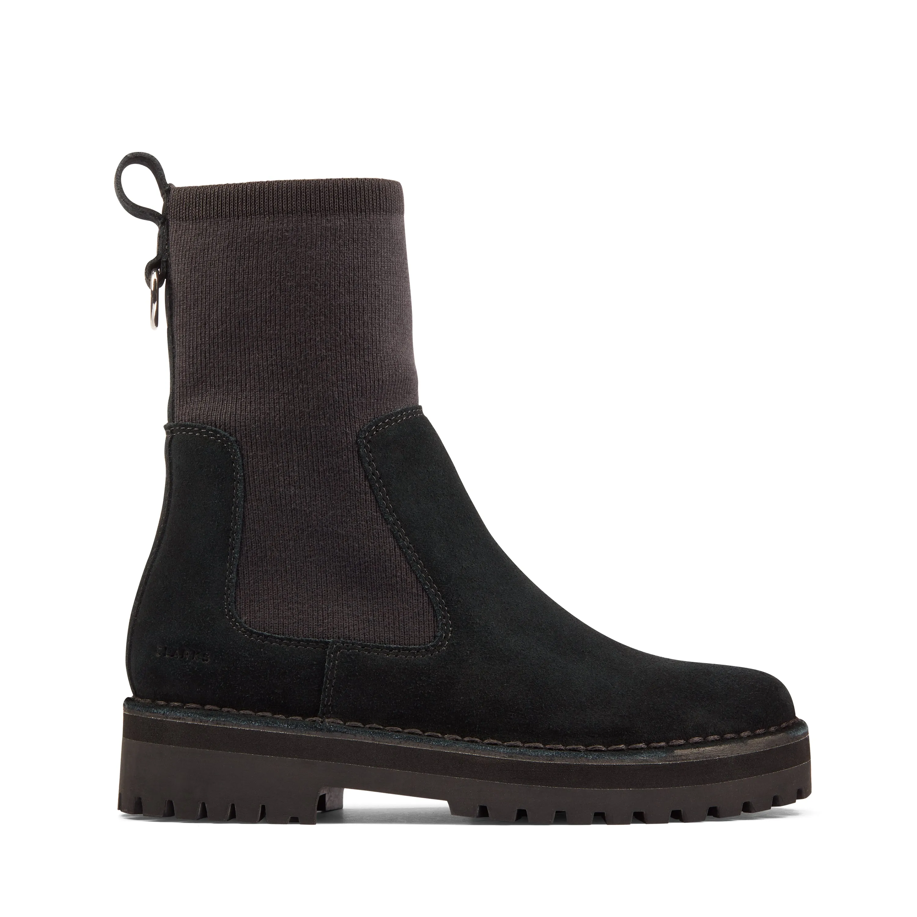 New Women's Clarks Rock Knit Black Sde Made In Vietnam (Limited Edition)