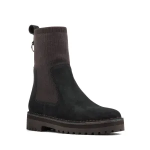 New Women's Clarks Rock Knit Black Sde Made In Vietnam (Limited Edition)
