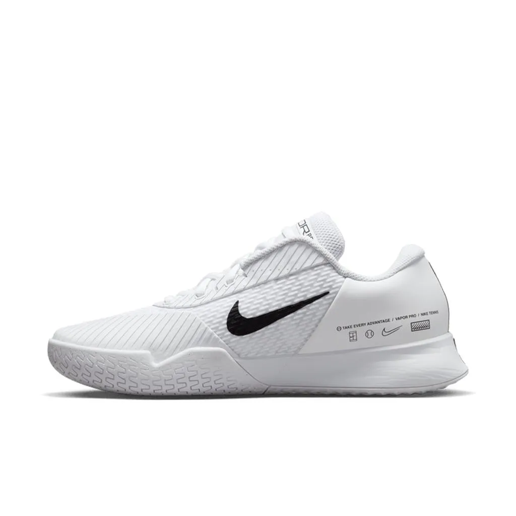 NIKECOURT AIR ZOOM VAPOR PRO 2 (WHITE/BLACK)