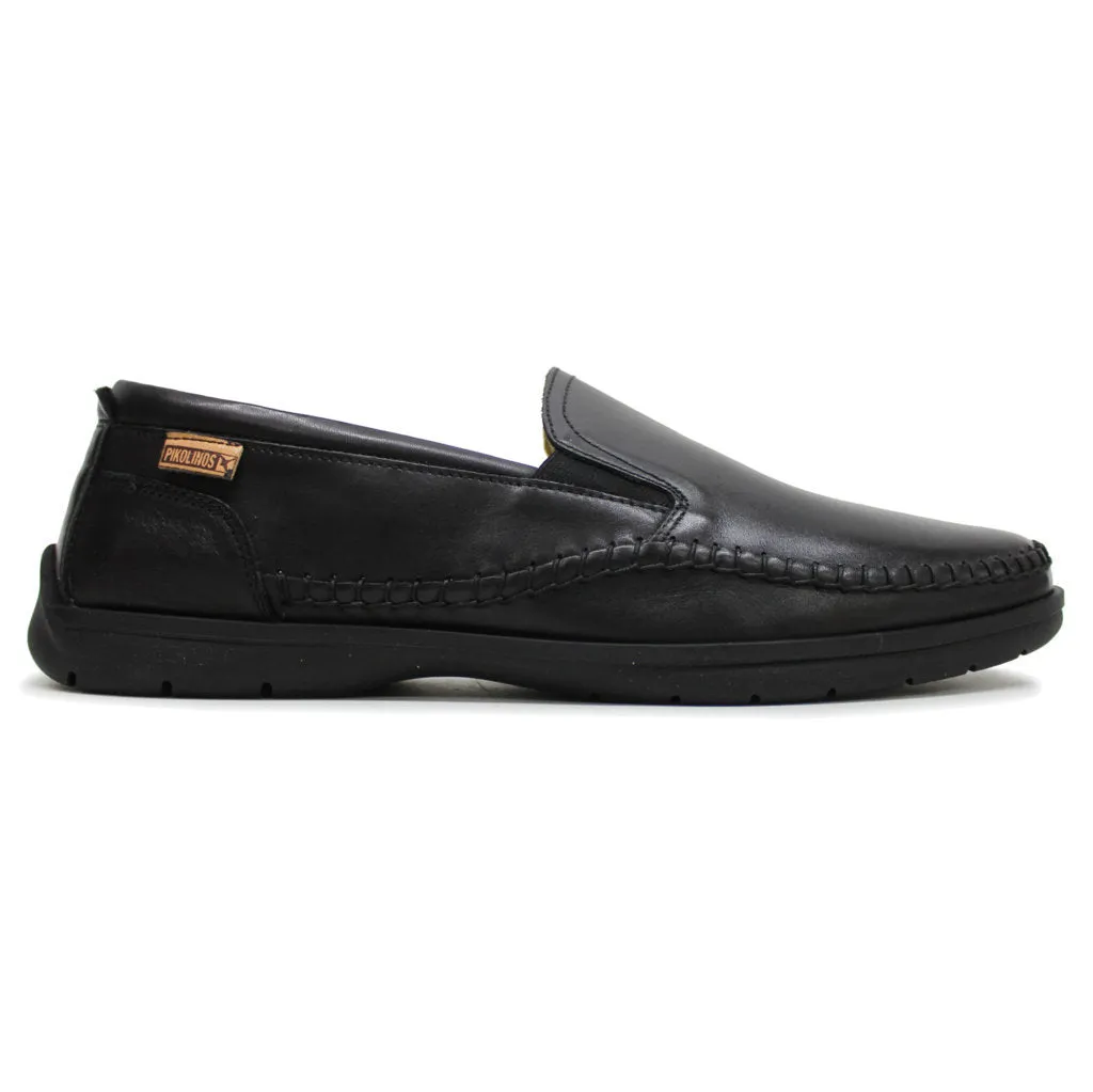 Pikolinos Marbella Calfskin Leather Men's Slip-on Shoes