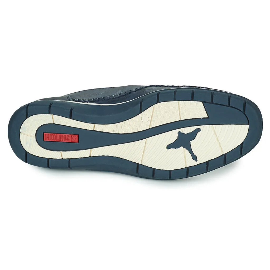 Pikolinos Marbella Calfskin Leather Men's Slip-on Shoes