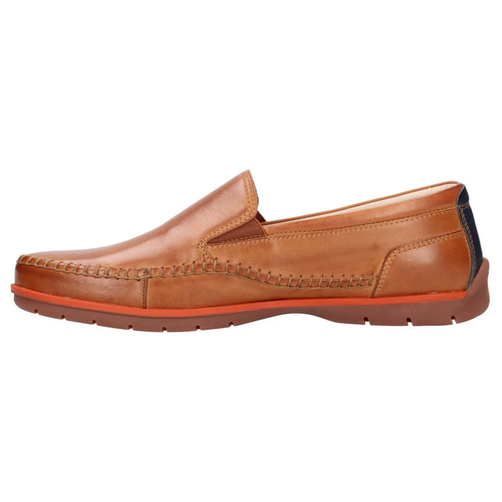 Pikolinos Marbella Calfskin Leather Men's Slip-on Shoes