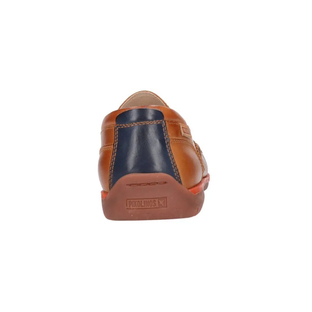 Pikolinos Marbella Calfskin Leather Men's Slip-on Shoes