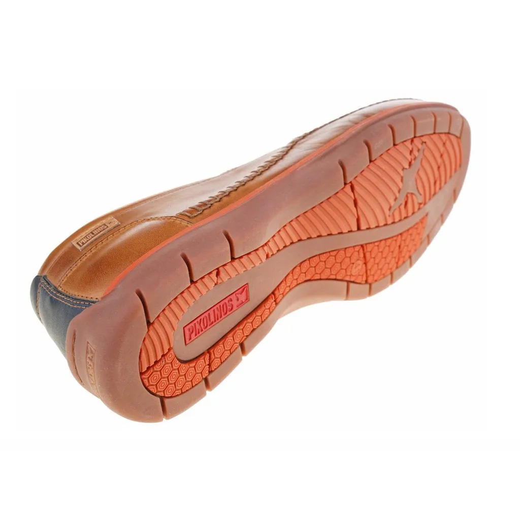 Pikolinos Marbella Calfskin Leather Men's Slip-on Shoes