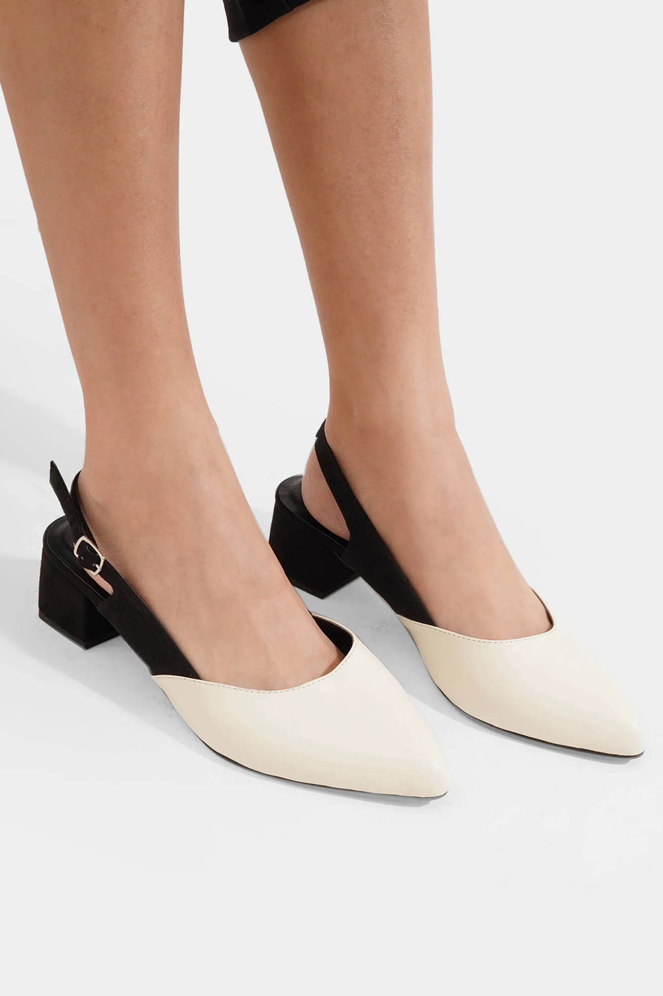 Pointed Toe Heel Mules