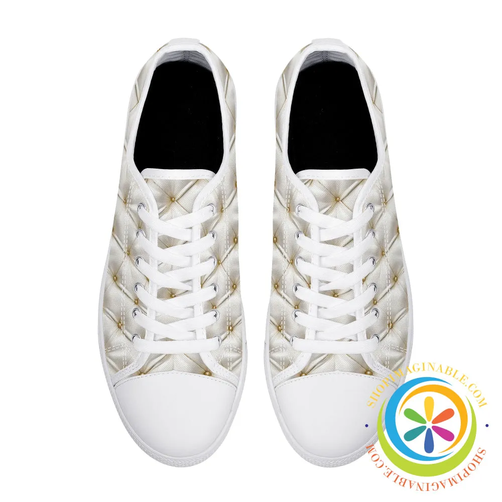 Under Dress Bridal Ladies Low Top Canvas Shoes