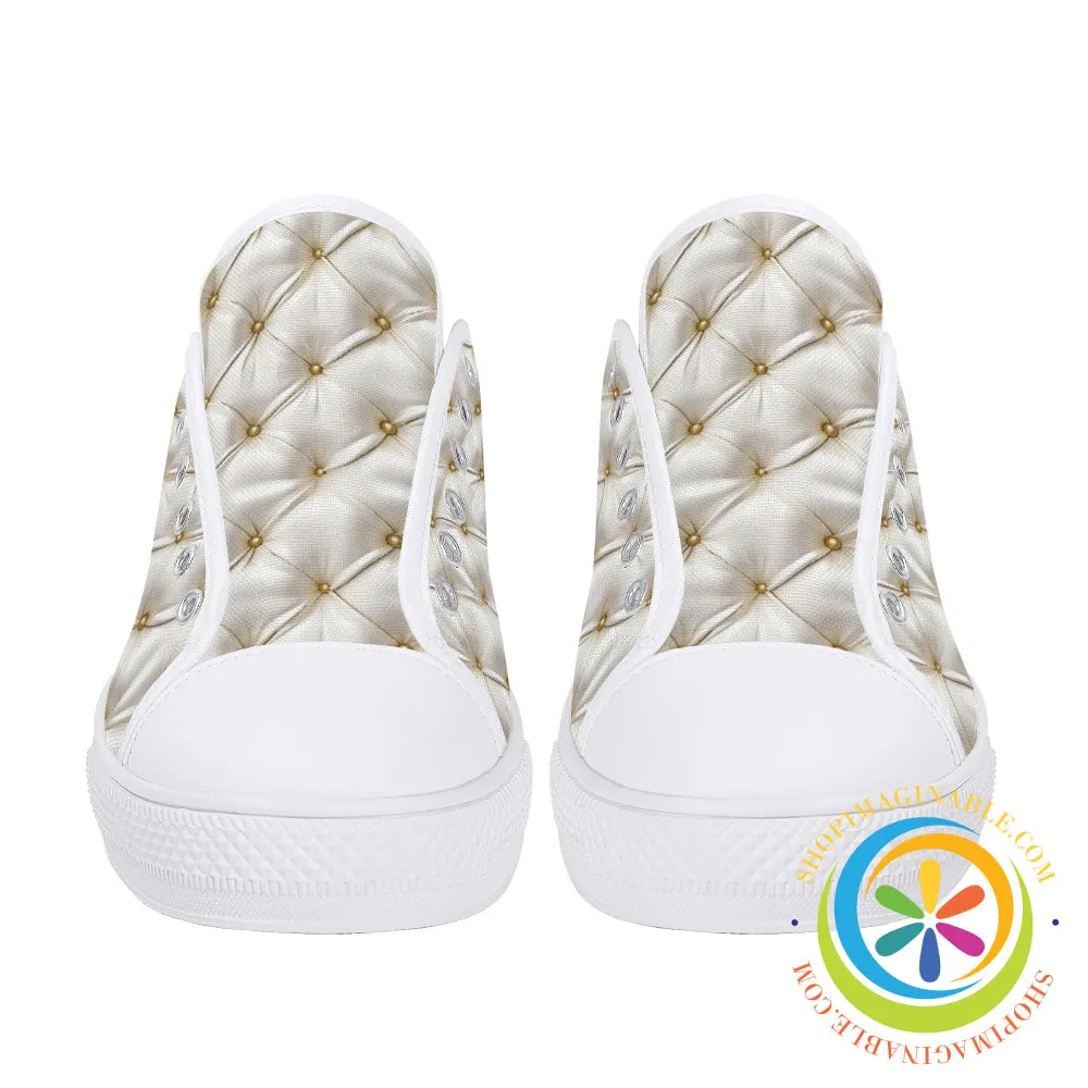 Under Dress Bridal Ladies Low Top Canvas Shoes