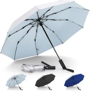 UPF 50  Travel Compact UV Umbrellas For Sun Protection Automatic Open Close Sun Umbrella UV Protection for Walking