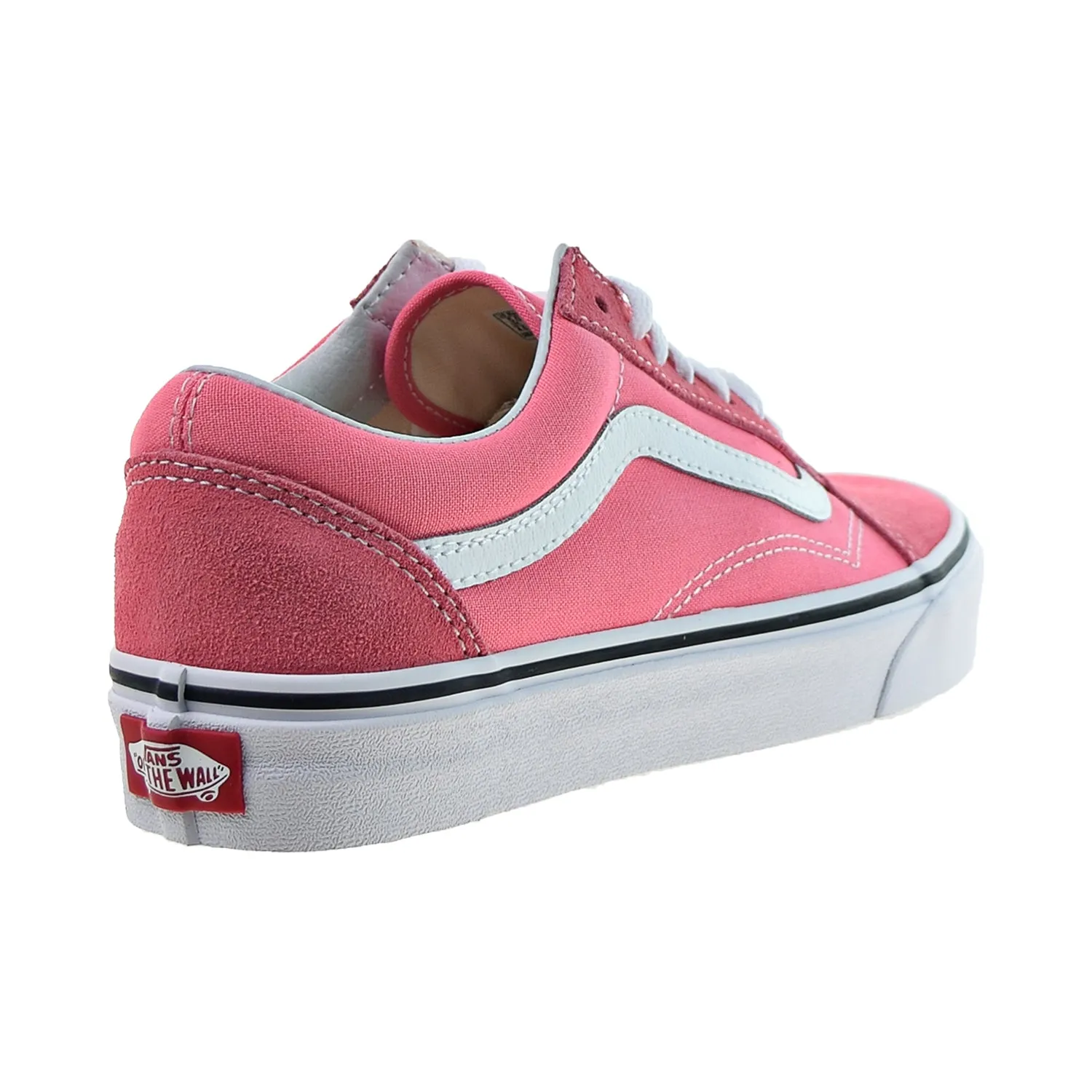 Vans Old Skool Men's Shoes Strawberry Pink-True White