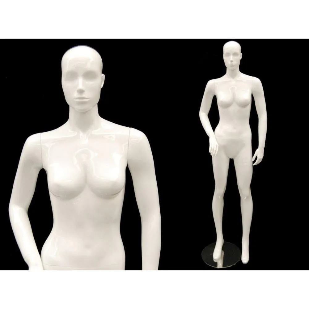 White Abstract Female Mannequin MM-ANNA01